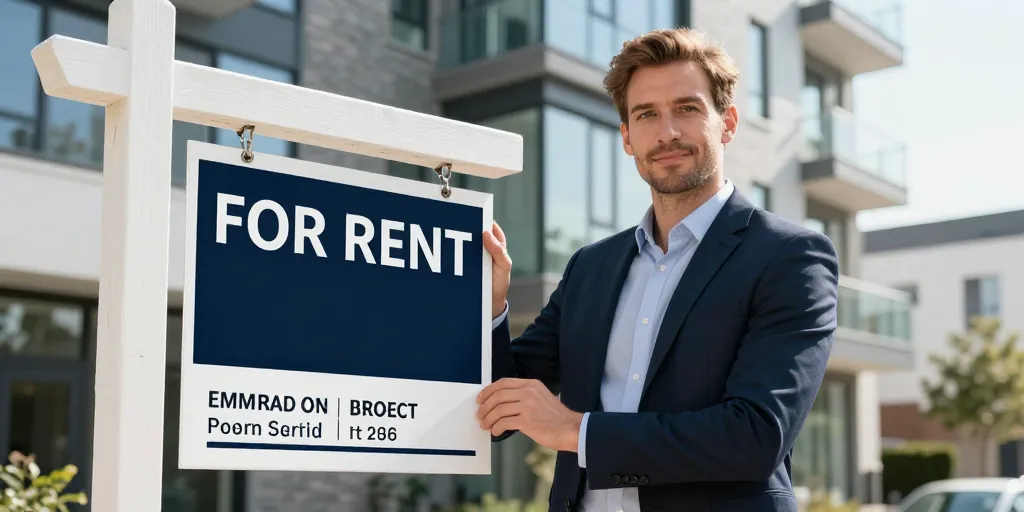 panneau immobilier a louer