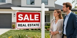panneau immobilier a vendre
